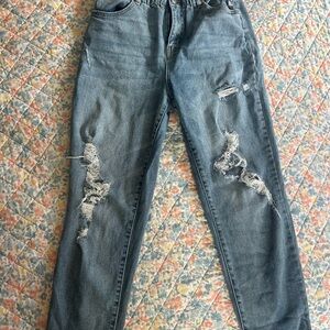 Rewind Light Blue Denim Pants